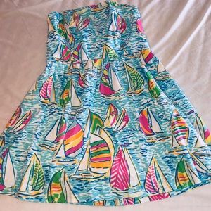 Lilly Pulitzer Lottie Dress in You Gotta Regatta